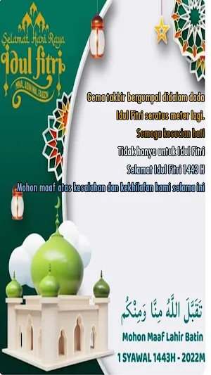 Kata Ucapan Idul Fitri 1443 H Screenshot 1