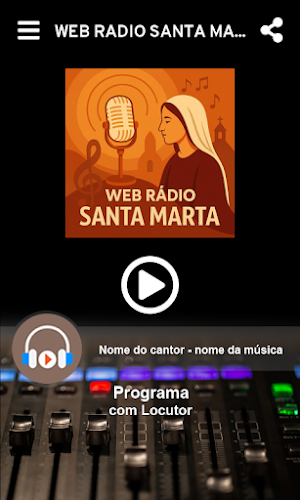 WEB RÁDIO SANTA MARTA Screenshot 1