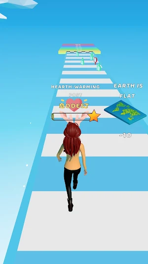 Fame Girl Runner Game Screenshot 1