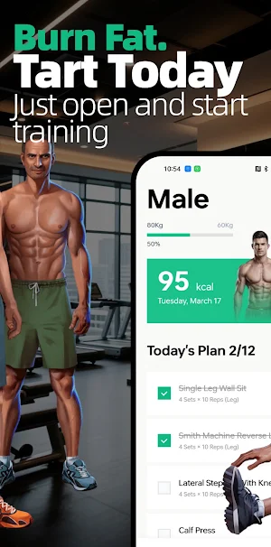 FitStreak: Workout & Fitness Screenshot 1