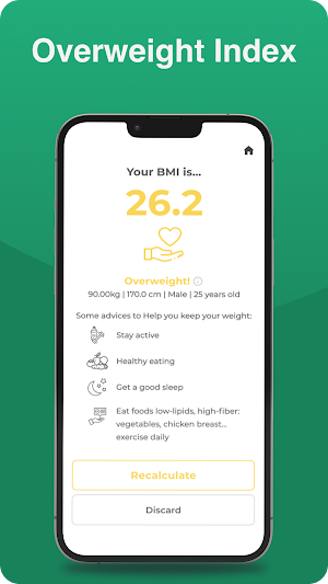 BMI Tracker: Ideal Body Weight Screenshot 2