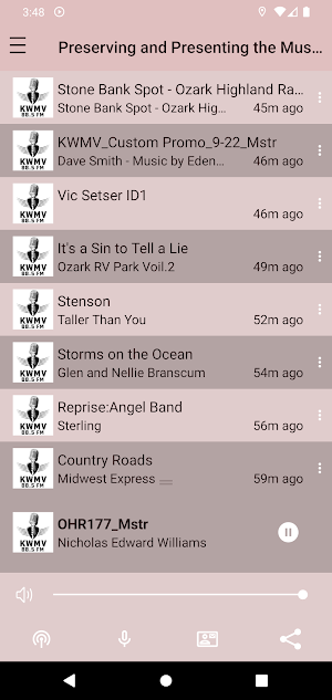 KWMV 88.5 FM Screenshot 2