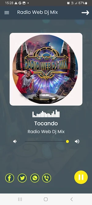 Radio Web Dj Mix Screenshot 1