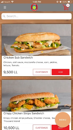Hawa Chicken Screenshot 1