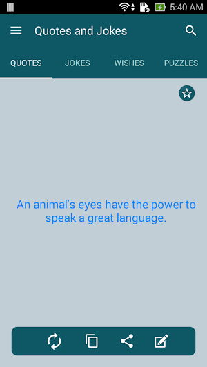Quotes and Jokes Screenshot 0