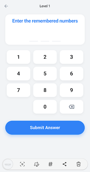 Number Memory Screenshot 3