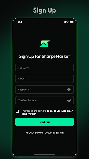 SharpeMarket Screenshot 1
