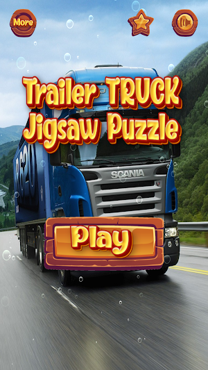 Truck Trailer Jigsaw Puzzle Screenshot 0