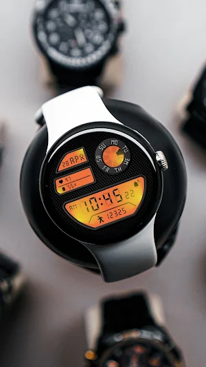 Retro Digital Watch Face Screenshot 0