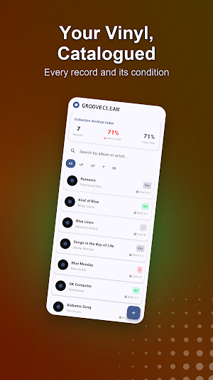 Sleevecare: Vinyl Record Log Screenshot 3