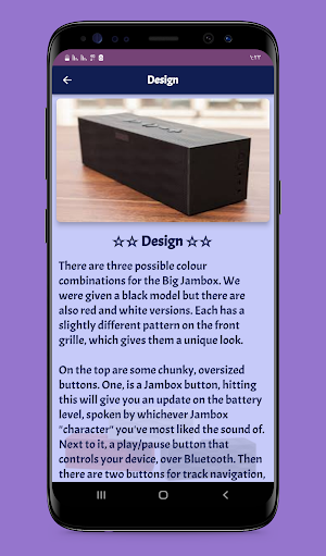Jawbone big jambox review Screenshot 2