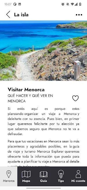 Menorca Explorer Screenshot 3