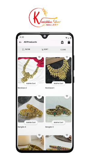 Kanishka Silver Gallery Screenshot 1