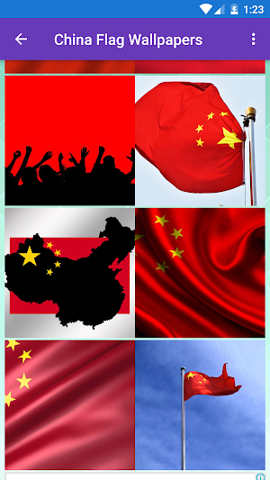 China Flag Wallpaper: Flags and Country Images Screenshot 0