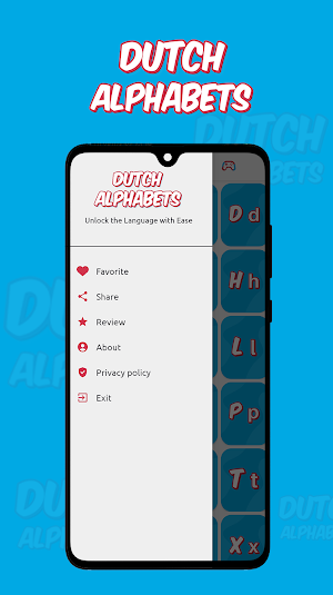Dutch alphabets with sounds Screenshot 3