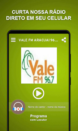 Vale FM Araçuaí 96.7 Screenshot 0