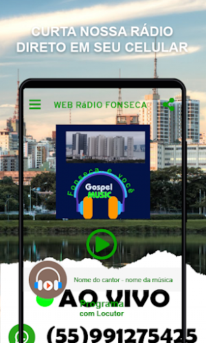 Web Rádio Fonseca Screenshot 1