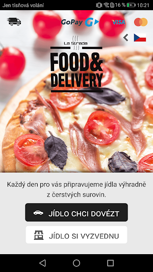 La Strada Food Delivery Screenshot 0