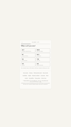 How2Vote Screenshot 1