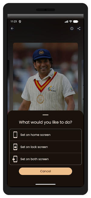 Sachin Tendulkar Wallpaper HD Screenshot 3