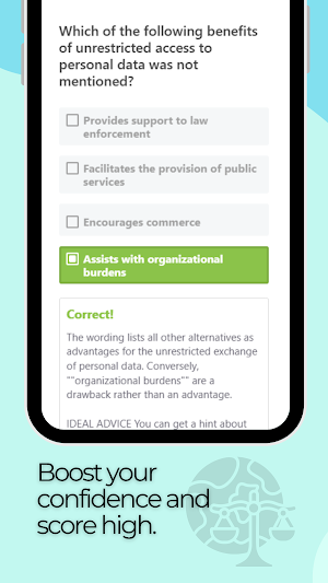LNAT Practice Test Screenshot 3