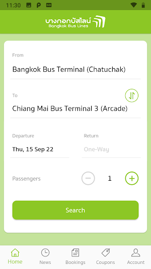 Bangkok Bus Lines Screenshot 2