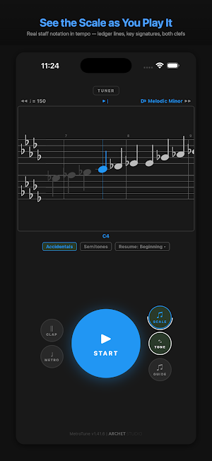 MetroTune: Tuner & Metronome Screenshot 0