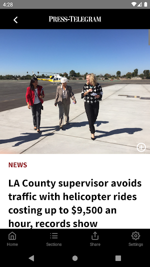Long Beach Press-Telegram Screenshot 1