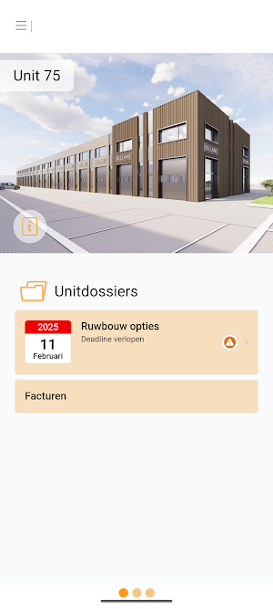 Unit-Portaal Screenshot 1