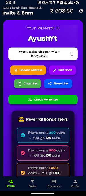 Cash Torch Earn Money Screenshot 2