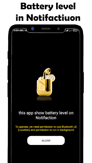 AirBuds - AirPods Battery level Screenshot 2