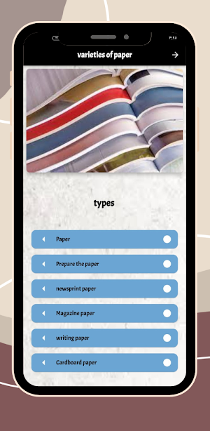 Varieties of Papers Screenshot 1