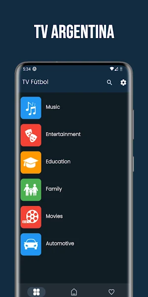 TV Argentina Fútbol en vivo Screenshot 3