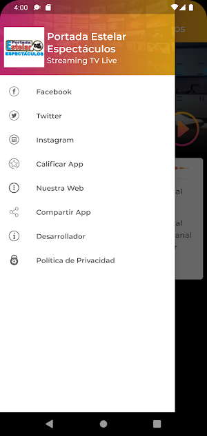 Portada Estelar Espectáculos Screenshot 2