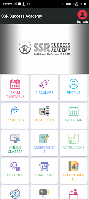 SSR Success Academy App Screenshot 1