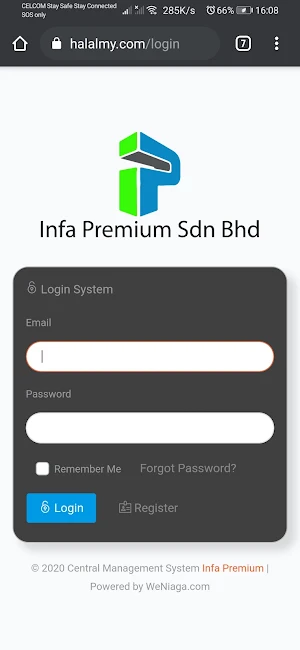 Infa Premium System Screenshot 0