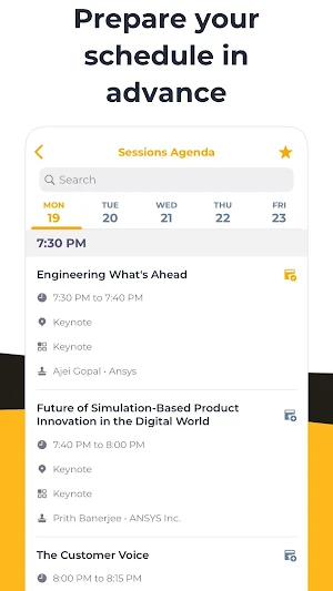 Ansys Events Screenshot 2
