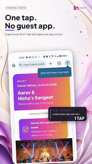Inyeet: RSVP & Guest List Screenshot 1