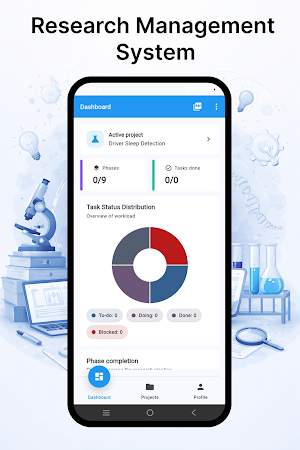 Research Management System Screenshot 0