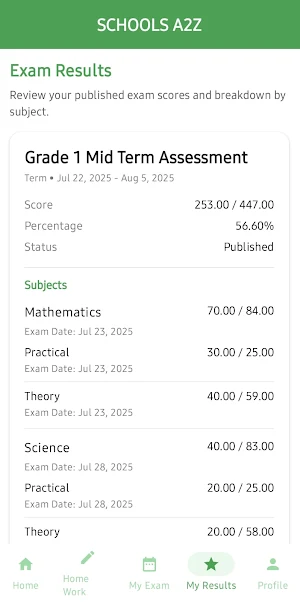 Schools A2Z Screenshot 1