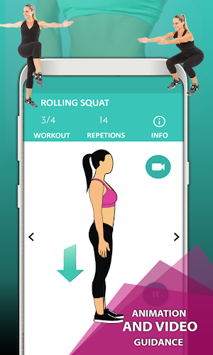 Lose weight in 30 days: Flat Stomach Challenge Screenshot 1