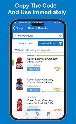 Coupon Walmart Shopping Online Screenshot 3