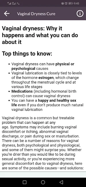 Vagina Care Screenshot 1