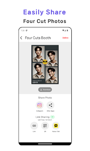 Four Cuts Booth - Photo Studio Screenshot 1