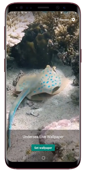 Under Sea Live Wallpaper Screenshot 2