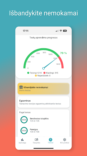 Robo KET - teorija ir testai Screenshot 2