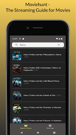 Streaming Guide - Moviehunt Screenshot 0