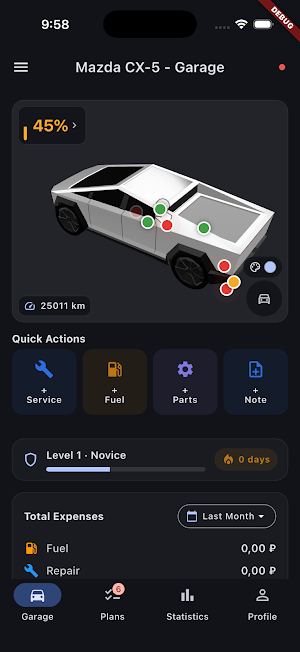 AutoHub: Car Maint Tracker Screenshot 0