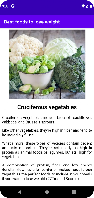 Best foods to lose weight Screenshot 3