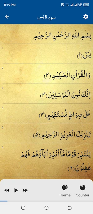 Surah Yaseen سورة يس Screenshot 2